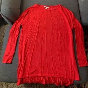 Oversized Red Sweater